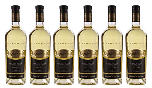 Crama Ceptura | CERVUS MAGNUS MONTE Feteasca Regala – Weißwein trocken aus Rumänien | Weinpaket 6 x 0.75 L DOC-CMD Crama Ceptura | CERVUS MAGNUS MONTE Feteasca Regala – Weißwein trocken aus Rumänien | Weinpaket 6 x 0.75 L DOC-CMD von Crama Ceptura