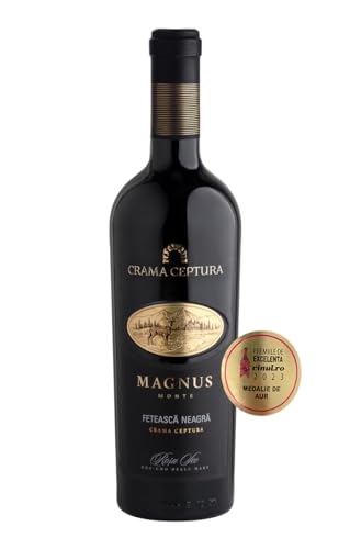 Crama Ceptura | MAGNUS MONTE Feteasca Neagra – Rotwein trocken aus Rumänien | 0.75 L DOC-CMD von Crama Ceptura