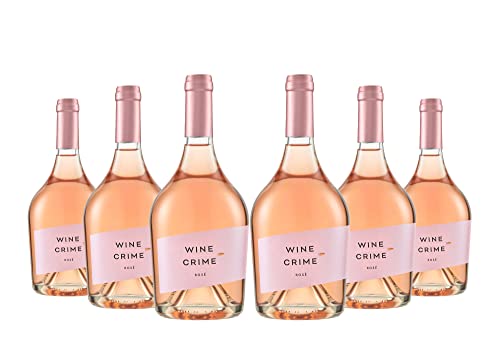 Crama Ceptura | Wine Crime Rosé – Roséwein trocken aus Rumänien | Weinpaket 6 x 0.75 L DOC-CMD von Crama Ceptura