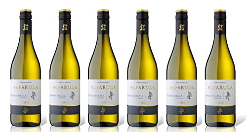 6x 0,75l - 2022er - Cramele Recas - Paparuda - Feteasca Regala - Rumänien - Weißwein halbtrocken von Cramele Recas