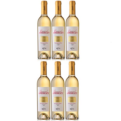 Cramele Recas Conacul Sauvignon Blanc Late Harvets DOC CMD Weißwein Wein Trocken Rumänien I Visando Paket (6 Flaschen) von Cramele Recas