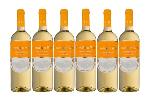 Cramele Recas | SCHWABEN WEIN Feteasca Regala – Weißwein halbtrocken aus Rumänien | Weinpaket 6 x 0,75 L Cramele Recas | SCHWABEN WEIN Feteasca Regala – Weißwein halbtrocken aus Rumänien | Weinpaket 6 x 0,75 L von Cramele Recas