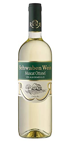 Cramele Recas | SCHWABEN WEIN Muscat Ottonel – Weißwein lieblich aus Rumänien 0,75 L von Cramele Recas