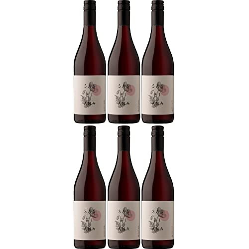 Cramele Recas Sanziana Pinot Noir Rotwein Wein Trocken Rumänien I Visando Paket (6 Flaschen) von Cramele Recas