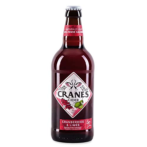 Cranes Cranberries & Limes Cider, 8X500ml von Cranes