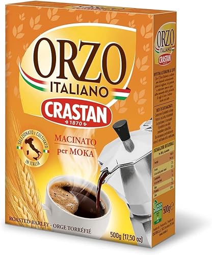 12x Crastan Orzo moka kaffee Instant lösliche Gerste Getreidekaffee Kaffee 500gr von Crastan