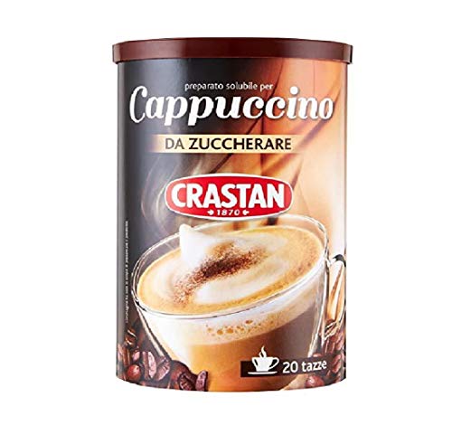 3 Crastan Cappuccino Classico Instant Kaffee Bohnenkaffee 250g in dose 20 tassen von Crastan