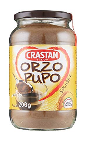 3x Crastan Orzo Pupo italien Instant lösliche Gerste Getreidekaffee Kaffee 200 Gr von Crastan