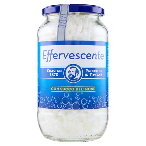 Crastan: Effervescente Effervescent Antacid Granules, with Lemon Juice * 7.8 Ounces (250g) Glass Jar * [ Italian Import ] by Crastan von Crastan