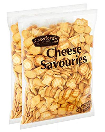 Crawford's Cheese Savouries (325 g) – 2 Stück von Crawfords