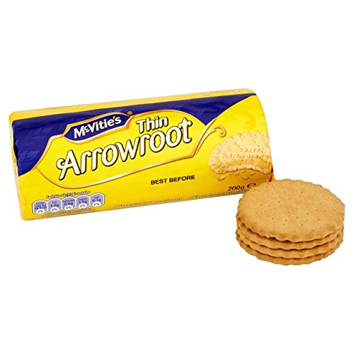 Crawfords Thin Arrowroot Biscuits 200g von Crawfords