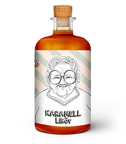 Crazy Granny - Karamell Likör 0,5l, REGIONAL & VEGAN von Crazy Granny