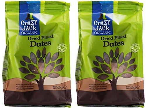 (2er BUNDLE)| Crazy Jack - Organic Dried Pitted Dates -250g von Crazy Jack