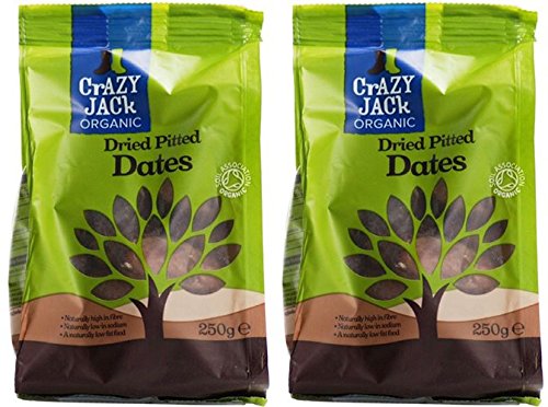 (2er BUNDLE)| Crazy Jack - Organic Dried Pitted Dates -250g von Crazy Jack
