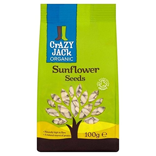 Verrückter Jack Bio Sonnenblumenkerne 100G Verrückter Jack Bio Sonnenblumenkerne 100G von Crazy Jack