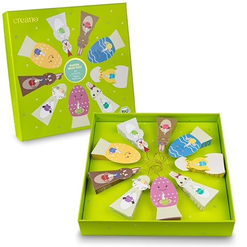 Creano Bio Kräutertee Geschenkset „Niedliche Osterfiguren“ - 9 Ostertee Pyramiden-Teebeutel in 9 unterschiedlichen Sorten - 22,5g - NEUHEIT 2025* Creano Bio Kräutertee Geschenkset „Niedliche Osterfiguren“ - 9 Ostertee Pyramiden-Teebeutel in 9 unterschiedlichen Sorten - 22,5g - NEUHEIT 2025* von Creano