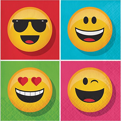 Creative Converting 322171 Show Your Emojions Lunch-Servietten Creative Converting 322171 Show Your Emojions Lunch-Servietten von Creative Converting