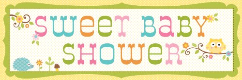 Creative Converting Happi Tree Sweet Baby Giant Party Banner Happi Tree Creative Converting Happi Tree Sweet Baby Giant Party Banner Happi Tree von Creative Converting