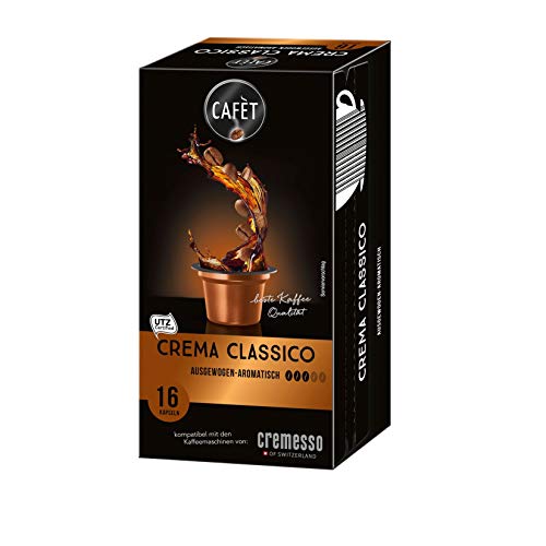 Cafet für Cremesso, Kaffekapseln Crema Classico 16 Stück von Cremesso