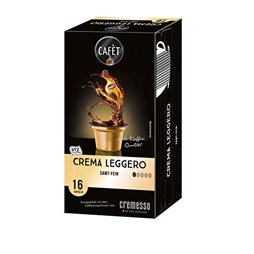 Cafet für Cremesso, Kaffekapseln Crema Leggero 16 Stück von Cremesso