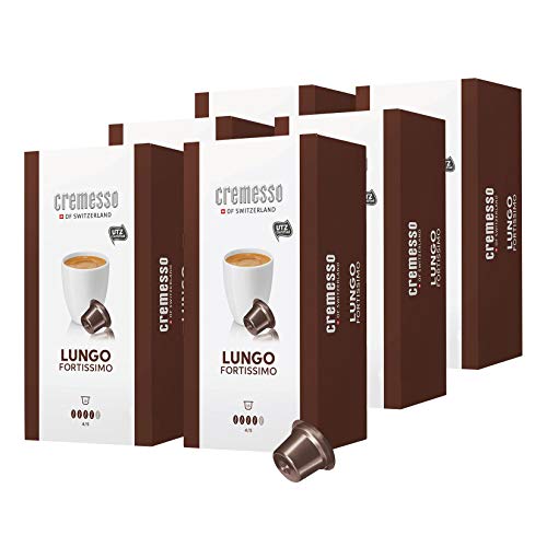 Cremesso Kaffeekapseln Fortissimo 96 Stück (6 x 16 Stück) von Cremesso