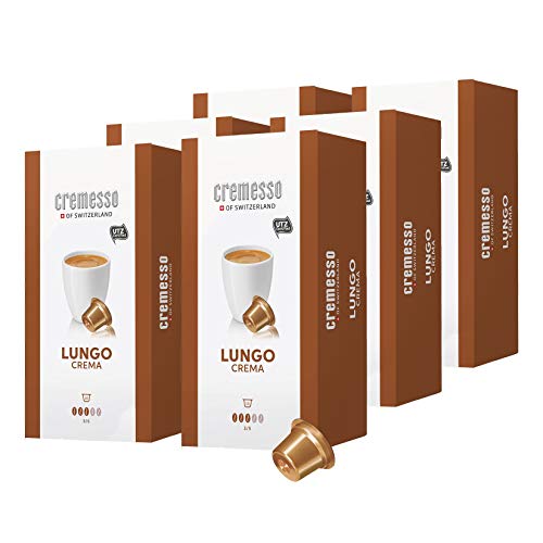 Cremesso Kaffekapseln Lungo Crema 96 Stück (6 x 16 Stück) von Cremesso