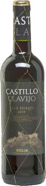 Criadores de Rioja Castillo Clavijo Gran Reserva Jg. 2012 Cuvee aus 80 Proz. Tempranillo, 10 Proz. Graciano, 5 Proz. Garnacha Tinta, 5 Proz. Mazuelo 24 Monate in amerik. und franz. Eiche gereift Criadores de Rioja Castillo Clavijo Gran Reserva Jg. 2012 Cuvee aus 80 Proz. Tempranillo, 10 Proz. Graciano, 5 Proz. Garnacha Tinta, 5 Proz. Mazuelo 24 Monate in amerik. und franz. Eiche gereift