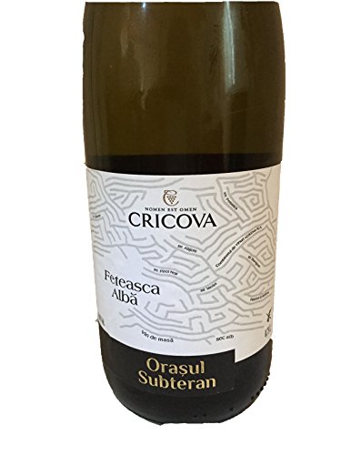 Cricova Weißwein Feteasca Alba trocken 0,75L moldawischer Wein von Cricova