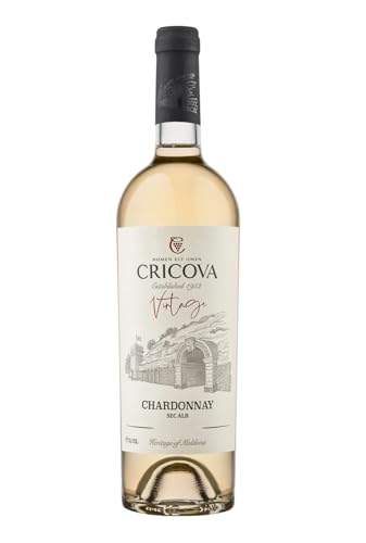 Vintage | Chardonnay Weißwein trocken Weingut Cricova 0,75L von Cricova