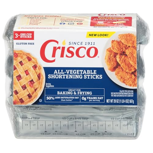 All-Vegetable Shortening Sticks, 20 Ounce, 3 Sticks All-Vegetable Shortening Sticks, 20 Ounce, 3 Sticks von Crisco