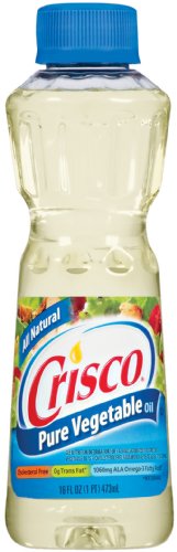 Crisco Reines Pflanzenöl, 473 ml, 6 Stück Crisco Reines Pflanzenöl, 473 ml, 6 Stück von Crisco