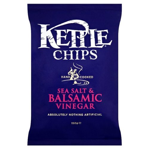 Kettle Chips Balsamico & Sea Salt 6x150g von Crisps