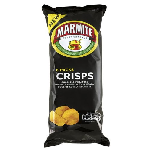 Marmite Crisps Multipack 6x6x25g von Crisps