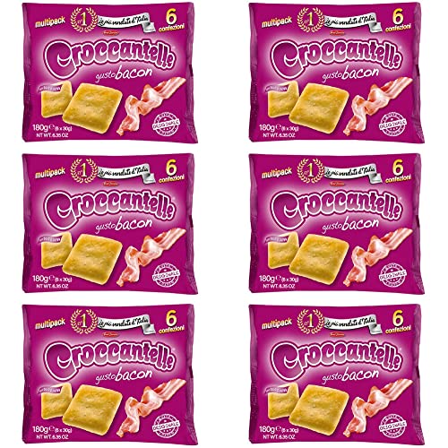 6x Croccantelle Gusto Bacon Speck multipack 210 g aus italien 6x Croccantelle Gusto Bacon Speck multipack 210 g aus italien von Croccantelle