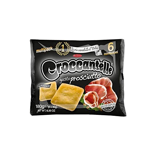 Croccantelle Al Gusto Prosciutto 8 Pezzi Da 210 Grammi Croccantelle Al Gusto Prosciutto 8 Pezzi Da 210 Grammi von Croccantelle