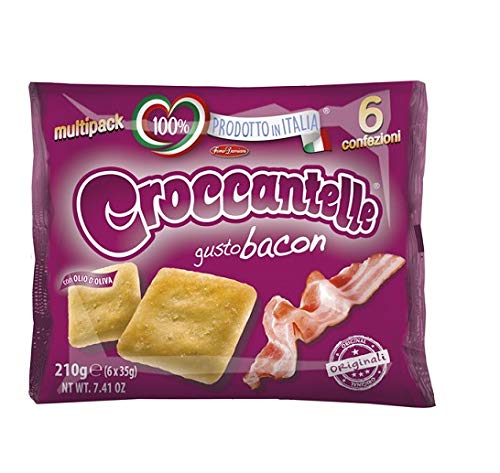 Croccantelle Gusto Bacon Speck multipack 210 g aus italien Croccantelle Gusto Bacon Speck multipack 210 g aus italien von Croccantelle