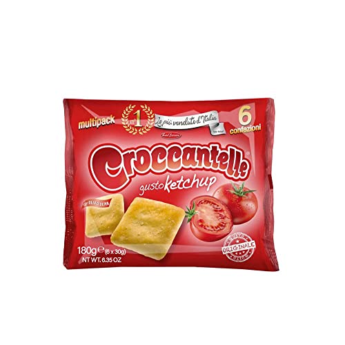 Croccantelle Gusto ketchup multipack 210 g(6 Umschläge) aus italien von Croccantelle