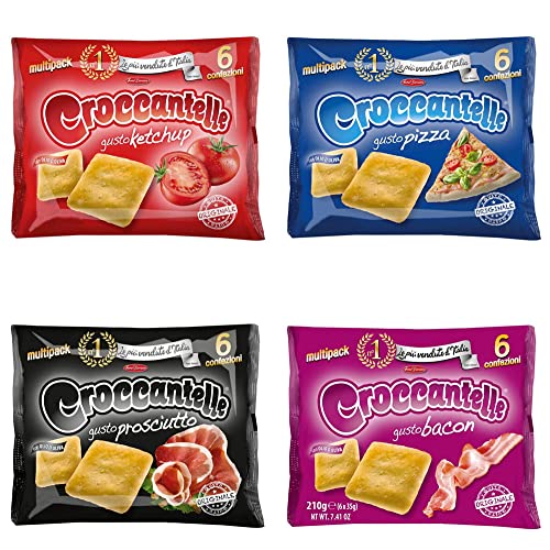 TESTPAKET Croccantelle Schinken multipack (4 X 210 g) aus italien von Croccantelle