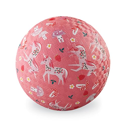 Crocodile Creek Kleiner Gummi-Spielplatzball, 12,7 cm, für Kinder ab 3 Jahren, wird aufgeblasen und PVC-frei geliefert, langlebiges Design für Indoor-, Outdoor-Spiele und aktive Sportarten, Crocodile Creek Kleiner Gummi-Spielplatzball, 12,7 cm, für Kinder ab 3 Jahren, wird aufgeblasen und PVC-frei geliefert, langlebiges Design für Indoor-, Outdoor-Spiele und aktive Sportarten, von Crocodile Creek