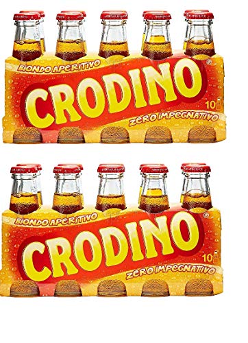 20x San pellegrino Crodino 100 ml Aperitif ohne Alkohol bitter aus italien von Crodino