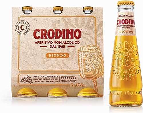 3 x 8 Crodino Alkoholfreier Bitteraperitif (24 Flaschen) von Crodino