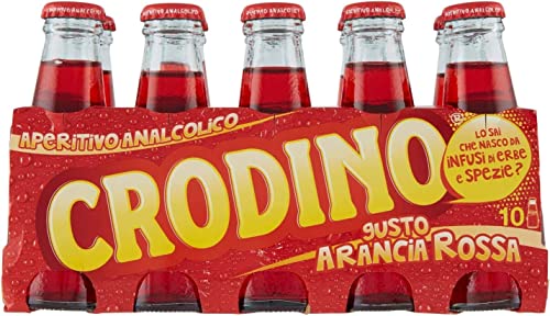 40x Campari Crodino arancia rossa rot orange 100 ml Aperitif bitter von Crodino