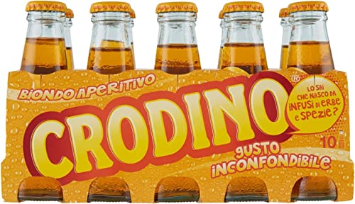 40x San pellegrino Crodino 100 ml Aperitif ohne Alkohol bitter aus italien von Crodino