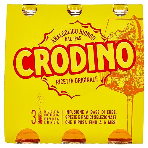 Crodino Alkoholfreies Blond, 3 x 17.5cl von Crodino