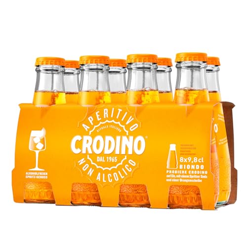 Crodino alkoholfreier Aperitif, 8er Pack (8 x 98 ml) von Crodino