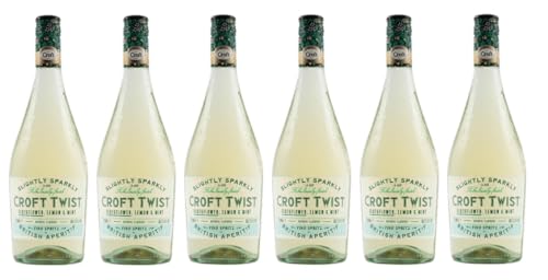 6x 0,75l - Croft - Twist - Fino Spritz - Holunderblüte-Zitrone-Minze - aromatisiertes weinhaltiges Getränk - Andalusien - Spanien 6x 0,75l - Croft - Twist - Fino Spritz - Holunderblüte-Zitrone-Minze - aromatisiertes weinhaltiges Getränk - Andalusien - Spanien von Mcties