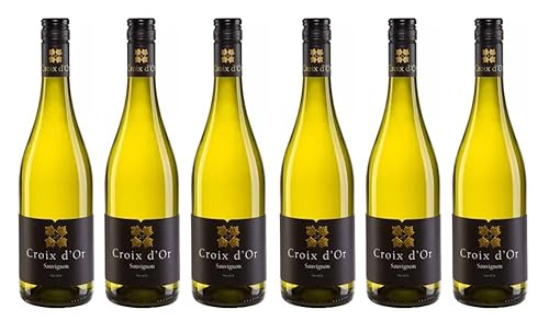 6x 0,75l - Croix d'Or - Sauvignon Blanc - Pays d'Oc I.G.P. - Languedoc - Frankreich - Weißwein trocken von Croix d'Or
