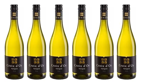 6x 0,75l - Croix d'Or - Sauvignon Blanc - Pays d'Oc I.G.P. - Languedoc - Frankreich - Weißwein trocken von Croix d'Or