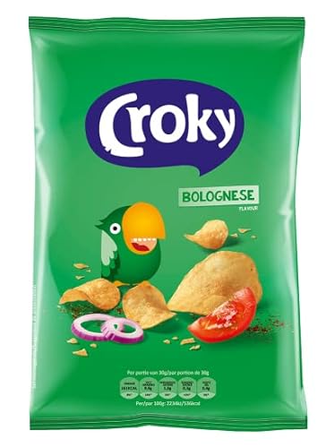 Croky - Bolognese Chips - 12x 100g von Croky