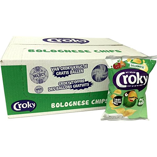 Croky Chips Gourmet Bolognese, 20 x 40g von Croky